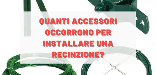 installare una recinzione